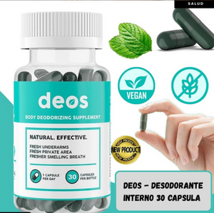 DEOS -DESODORANTE INTERNO 30 CAPSULAS